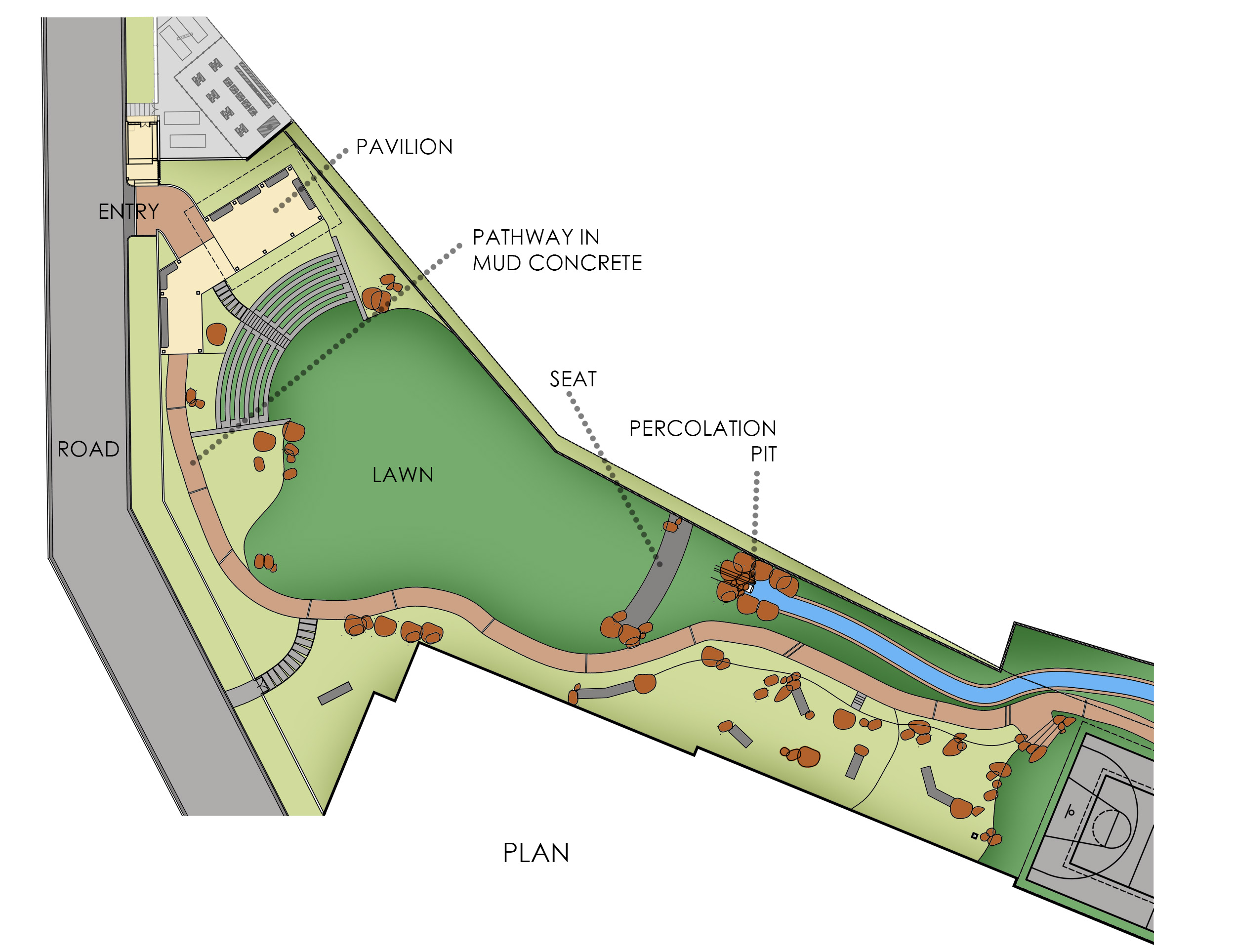 Amphitheater plan